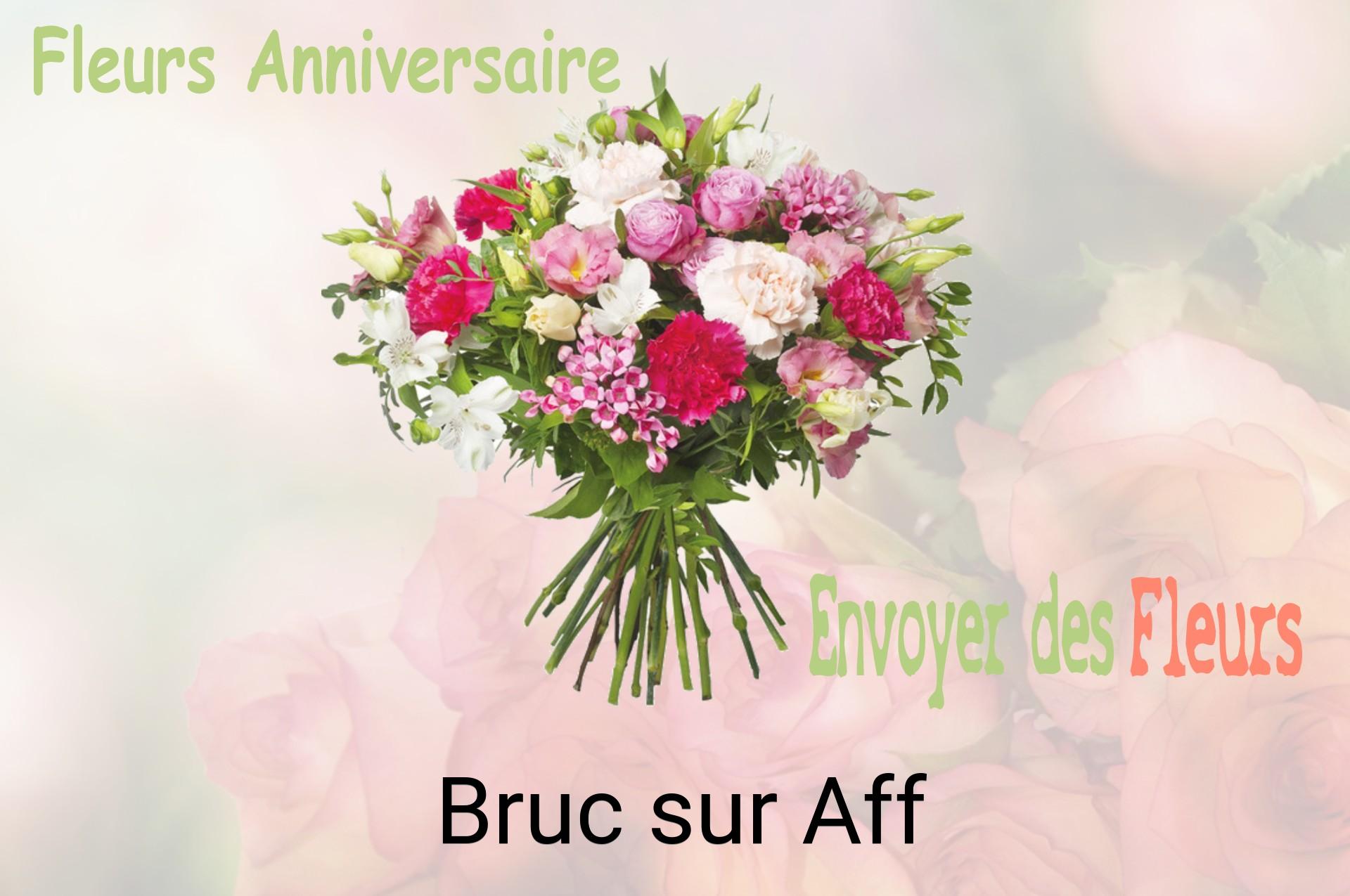 Bouquet de fleurs d’anniversaire livré à Bruc-sur-Aff