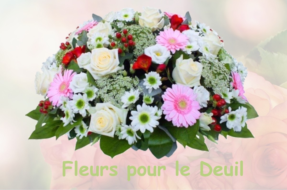 fleurs deuil BRUC-SUR-AFF